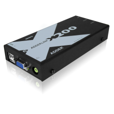 ADDERLink X200 KVM USB VGA (USB CAM) Two Port 100M Remote User Station Extender Pair