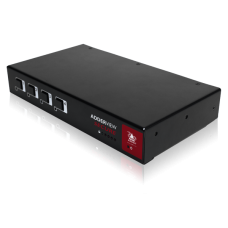 ADDERView Secure Analogue Standard AVSV1004 EAL4+/EAL2+ Certified VGA 4 Port KVM Secure Switch with USB and Tempest Qualified Design