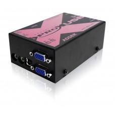 AdderLink X-USBPRO-MS2 Transparent USB VGA KVMA 300M Dual Head Extender over Single CATx Cable